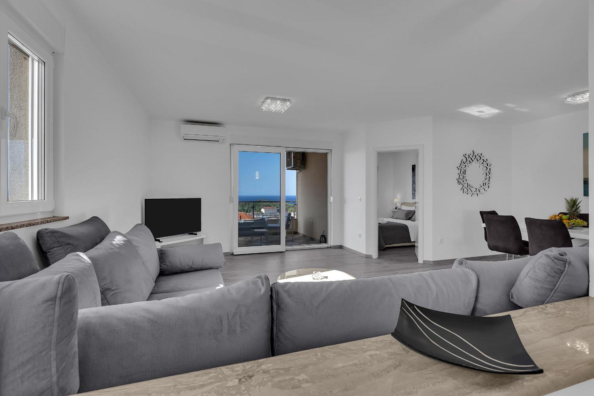 Sea View Apartments Dammi With Free Parking ماكارسكا المظهر الخارجي الصورة