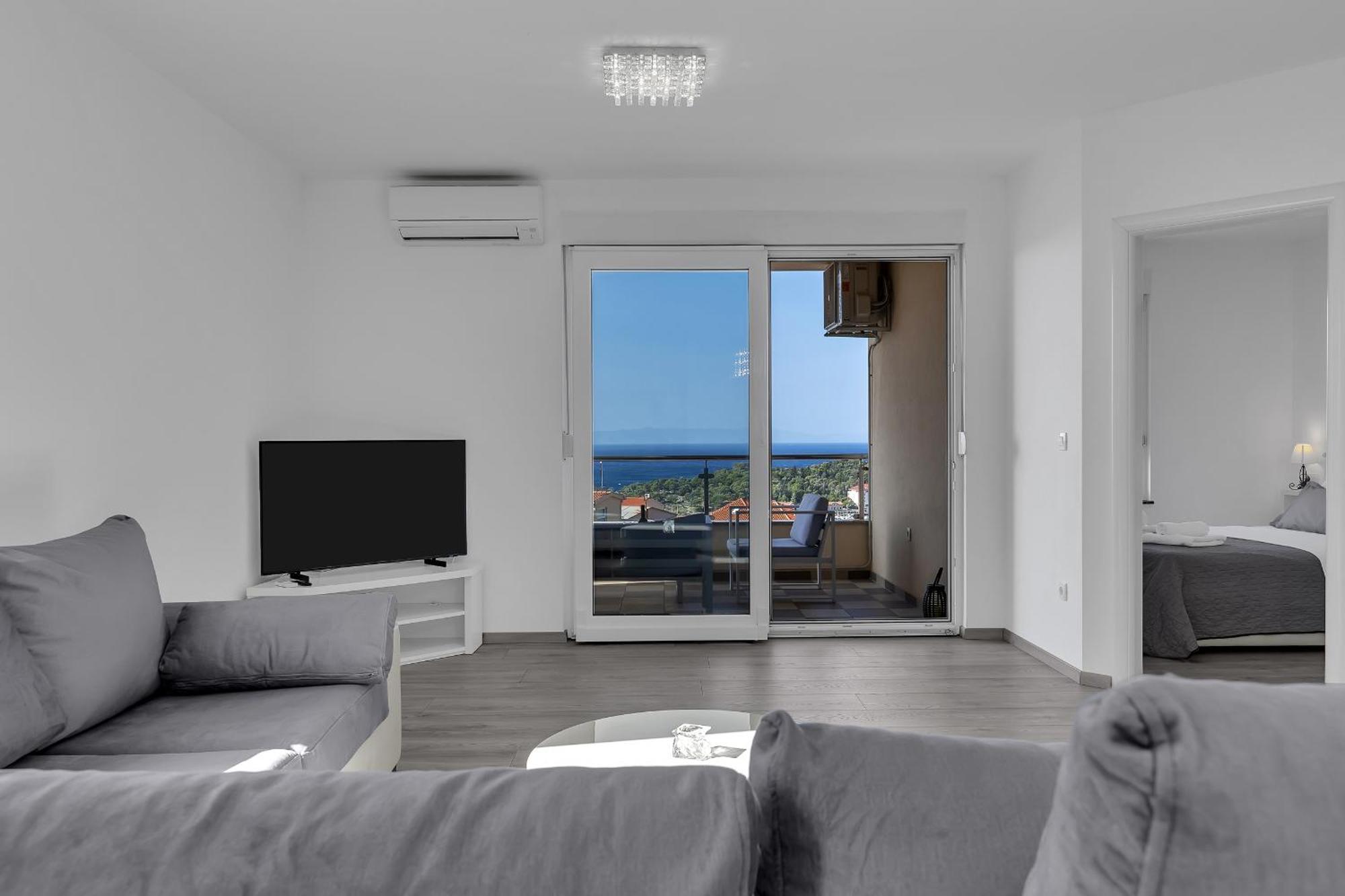 Sea View Apartments Dammi With Free Parking ماكارسكا المظهر الخارجي الصورة