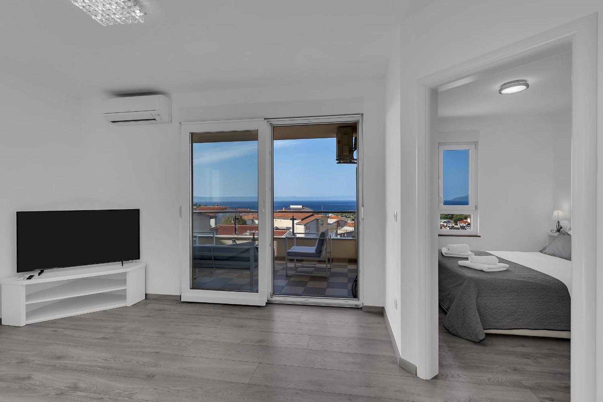 Sea View Apartments Dammi With Free Parking ماكارسكا المظهر الخارجي الصورة