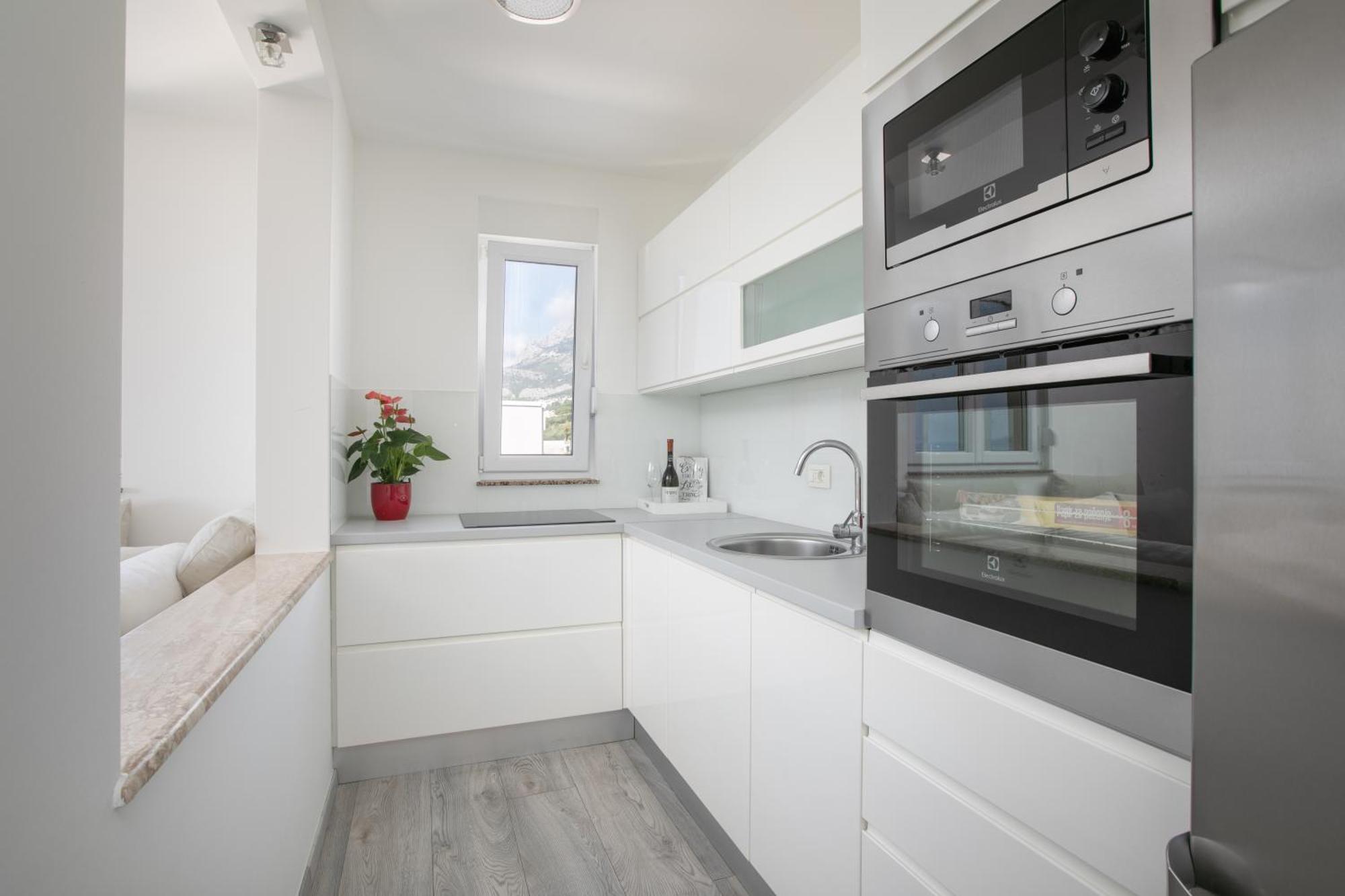 Sea View Apartments Dammi With Free Parking ماكارسكا المظهر الخارجي الصورة