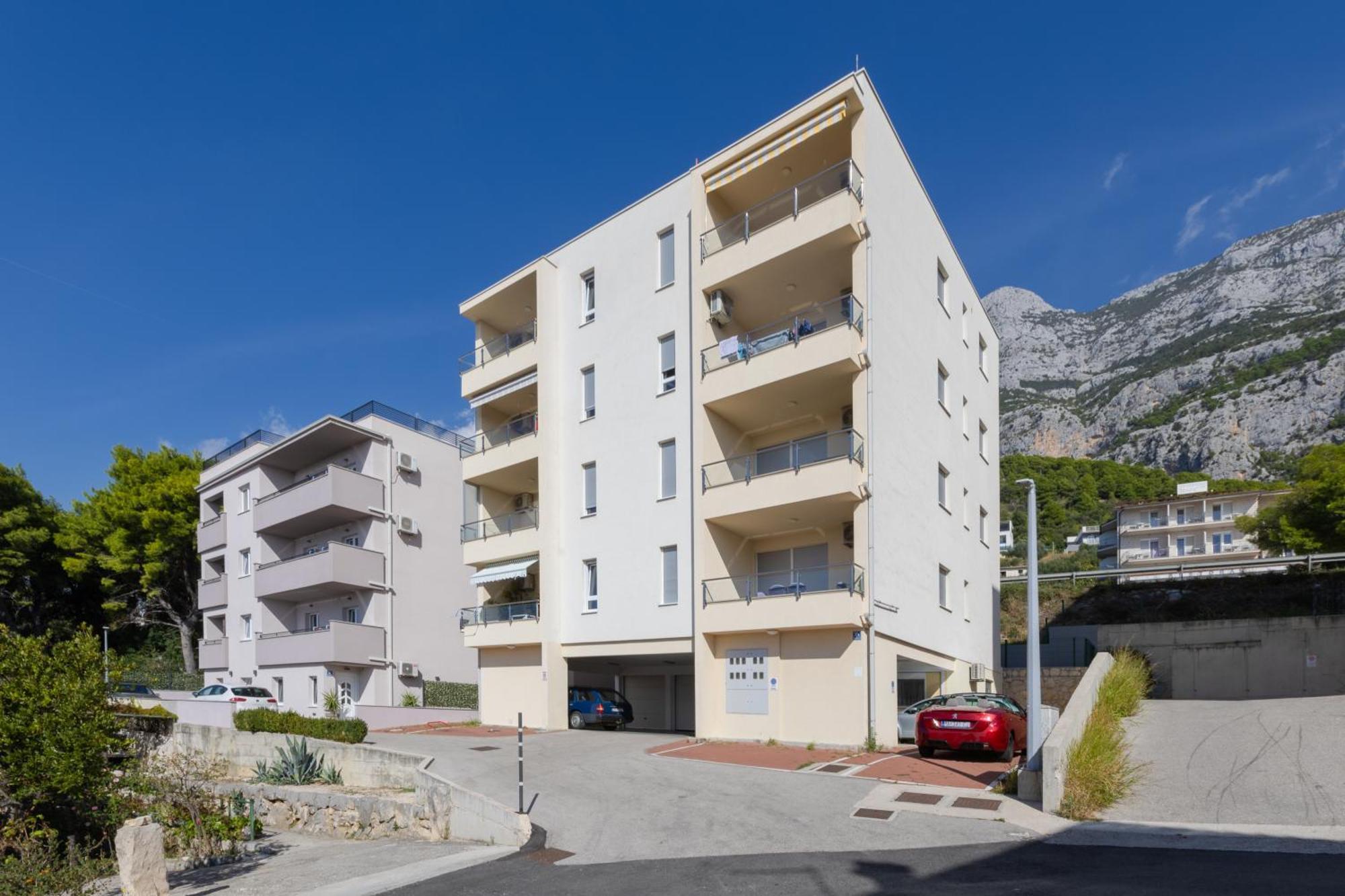 Sea View Apartments Dammi With Free Parking ماكارسكا المظهر الخارجي الصورة